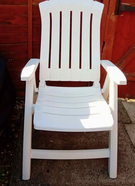 Photo of free Recliner garden chair (Orton Goldhay) #1