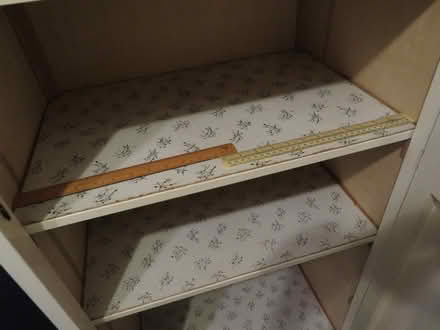 Photo of free white wardrobe or cupboard with shelves, must go pronto… (Addiscombe CR0) #2