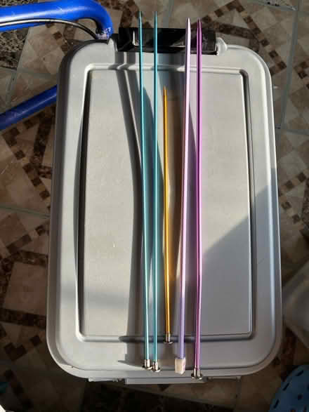 Photo of free Metal Knitting Needles & Yarn (1711 Randall Avenue, Bronx) #1