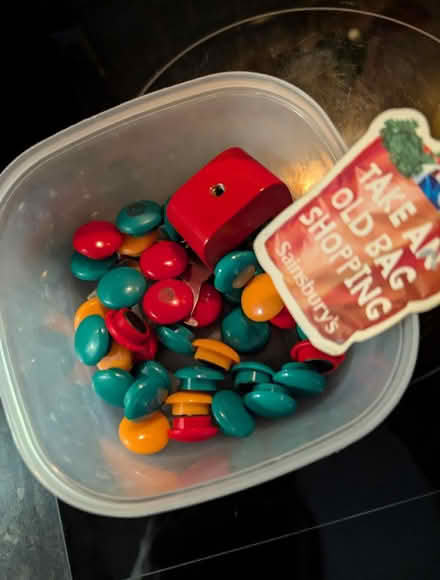 Photo of free White board and bits (CB22) #3