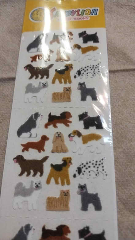 Photo of free Dog stickers (Allen) #1