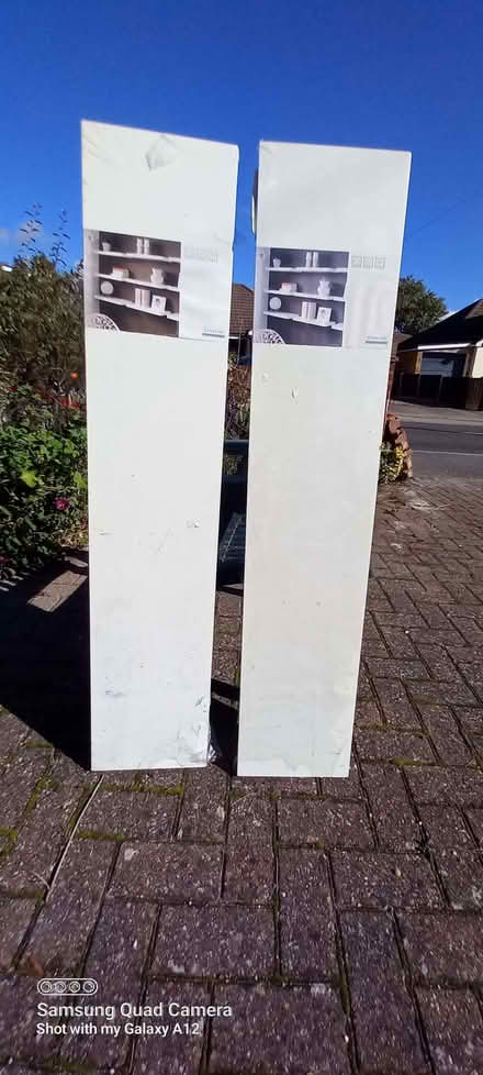 Photo of free BN 2 x white floating shelves (Woodley RG5) #1