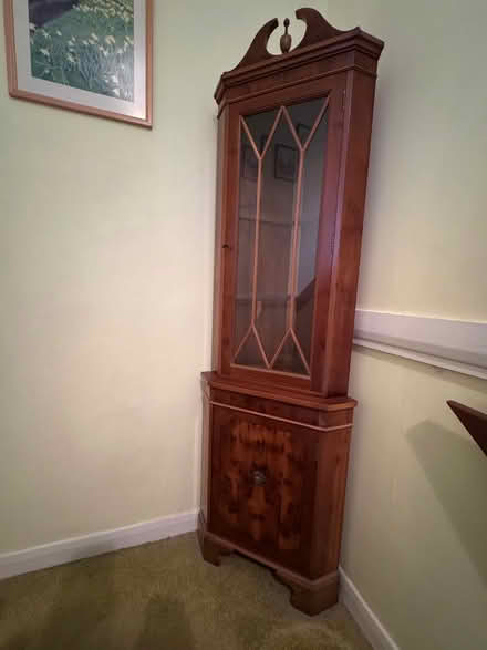 Photo of free Corner display cabinet - 187cm tall (Wolston CV8) #1