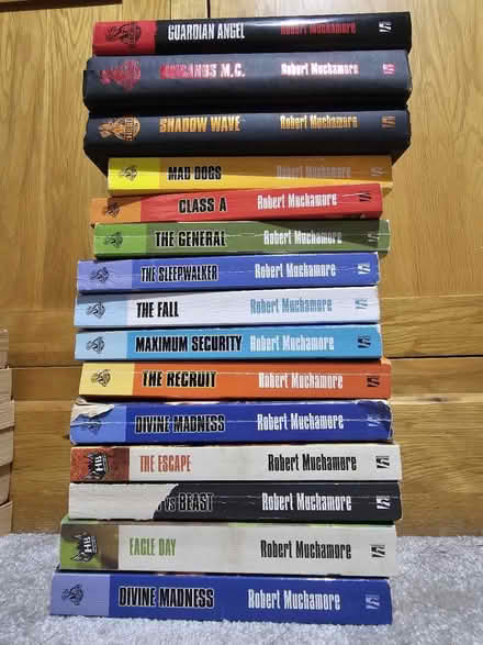 Photo of free Robert Muchamore books (GU21) #1