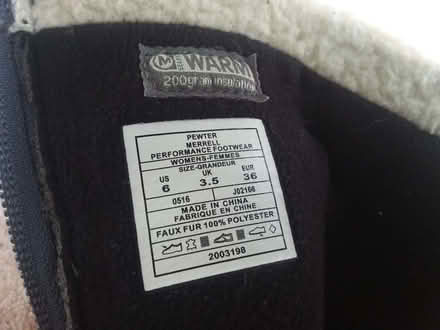 Photo of free Ladies/Girls Merrell Winter Boots (Barton-on-Sea BH25) #3