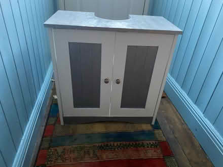 Photo of free Bathroom under sink cupboard (Levenshulme M19) #1