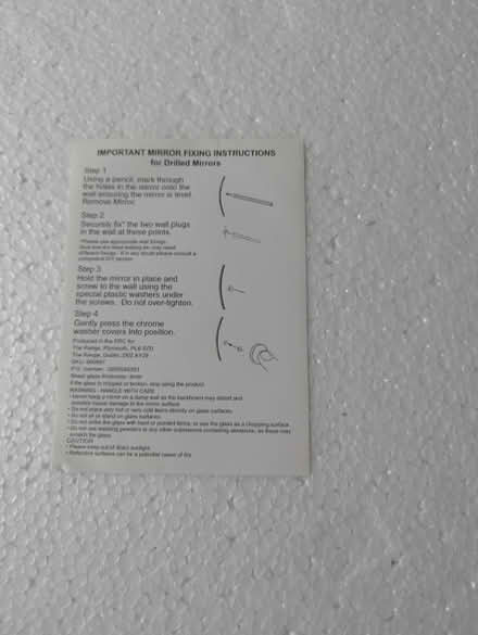 Photo of free 50cm round mirror (Baildon BD17) #2