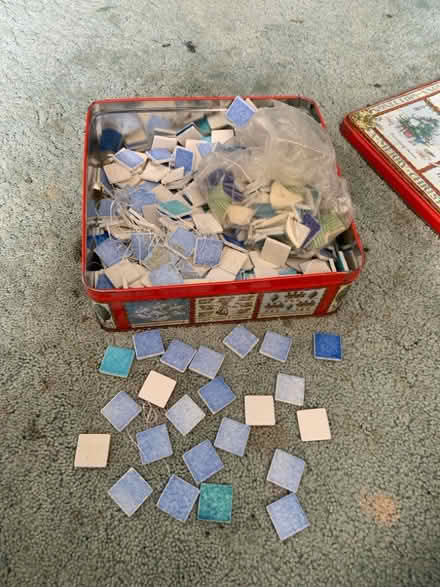 Photo of free Mosaic tiles (Castle MK40) #1