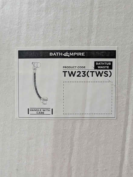 Photo of free Bath waste & filler (BS7 9RZ) #2