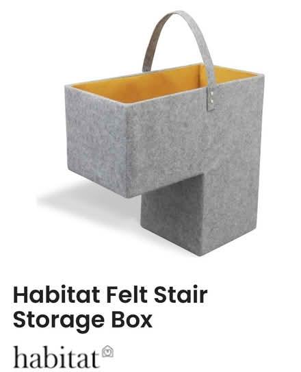 Photo of free Habitat staircase storage basket (South Norwood SE25) #1