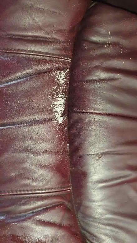Photo of free 2 seater leather recliner (Hoobrook DY10) #4