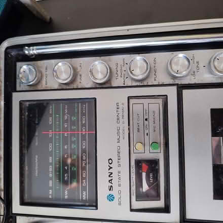 Photo of free Sanyo portable entertainment centre (Knowle FY2) #3