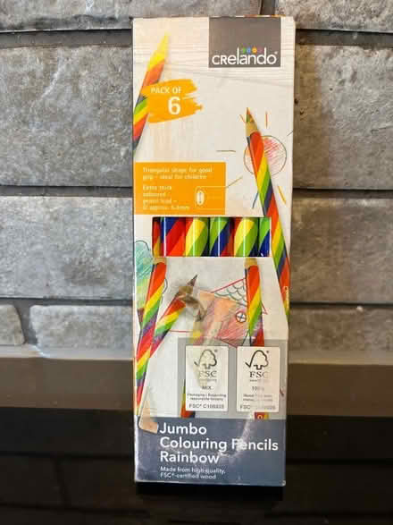 Photo of free Rainbow colouring pencils (Tilehurst RG30) #1