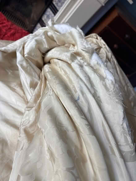 Photo of free 6 silk curtains- for project? (Stapleton. BS16) #2