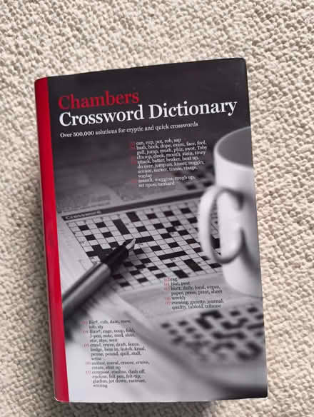 Photo of free Chambers crossword dictionary (Sutton Park DY11) #1