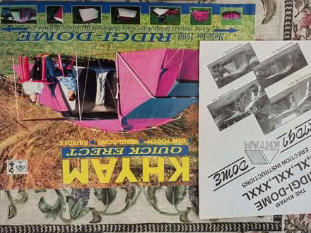 Photo of free Khyam Frame tent (Cross BS26) #2