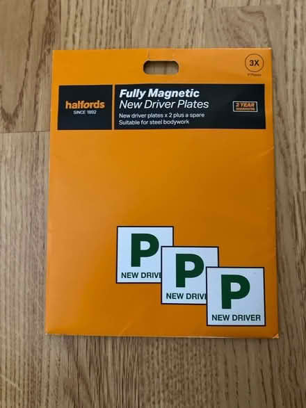 Photo of free P plates (Benslow SG5) #1