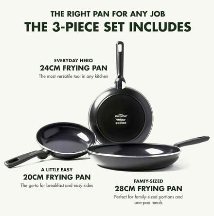 Photo of free 3-piece trying pan set (Earsfield) #1