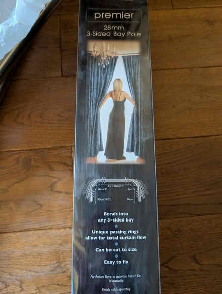 Photo of free Bay window curtain pole (Hither green SE13) #2