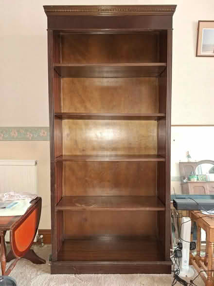 Photo of free Dark wood bookcase (Chelmsford, CM1) #1