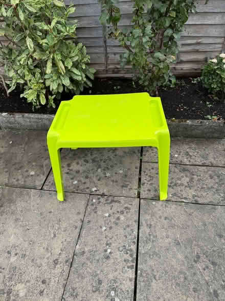 Photo of free Children's Plastic Play Table (Spring Park CR0) #1