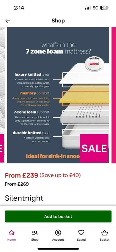 Photo of free Double Mattress (Islington) #2