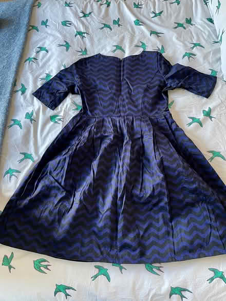 Photo of free Vintage black + purple dress UK10 (West Bridgford NG2) #2