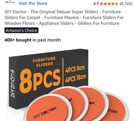 Photo of free Furniture sliders (Littlemore OX4) #1