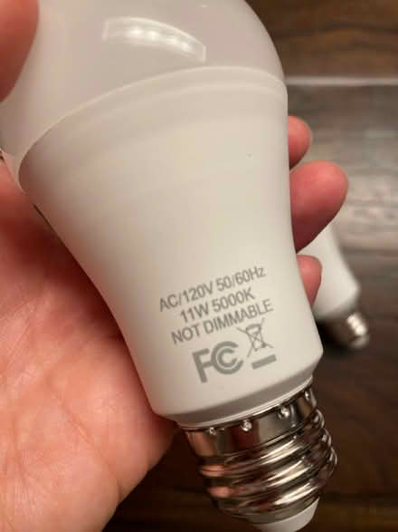 Photo of free 4 Cool white LED light bulbs (Cabin John near Bethesda) #2