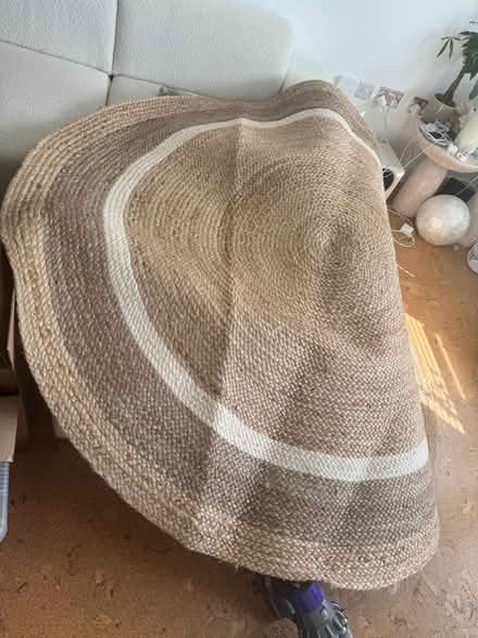 Photo of free 180cm jute rug (Hitchin SG4) #1