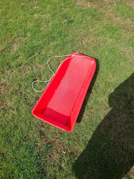 Photo of free Plastic sled with rope (St Stephens AL3) #1