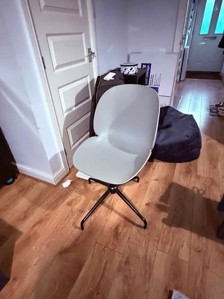 Photo of free Grey swivel chair (Gorton M18) #1