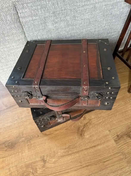 Photo of free Two wooden boxes/trunks (Staines-upon-Thames TW18) #1