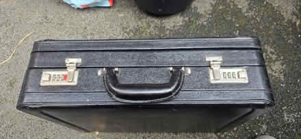 Photo of free Black brief case (Shepshed (Leics) LE12 9) #1