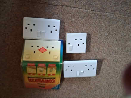 Photo of free Electric sockets (Woodley RG5) #2