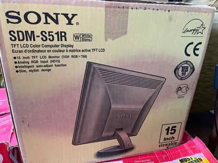 Photo of free Sony computer screen, fully working (Oxford OX4) #1