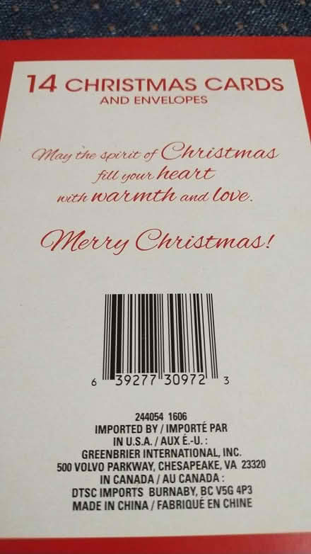 Photo of free Frosty Christmas cards (Allen) #2