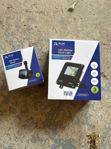 Photo of free Led floodlight and PIR sensor (Crigglestone, Wakefield) #1