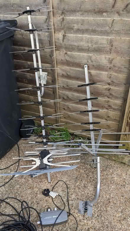 Photo of free 2 antenna, signal booster and length of coaxial cable (Chichester PO19) #1
