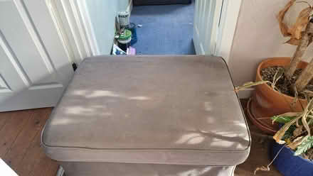 Photo of free 2 x large storage footstools (Coxheath ME17) #3