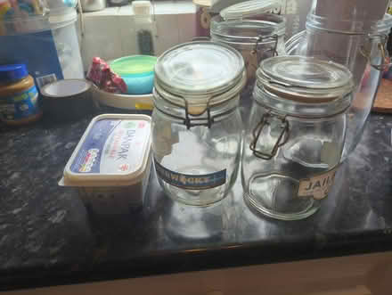 Photo of free 4 jars (Baildon BD17) #1