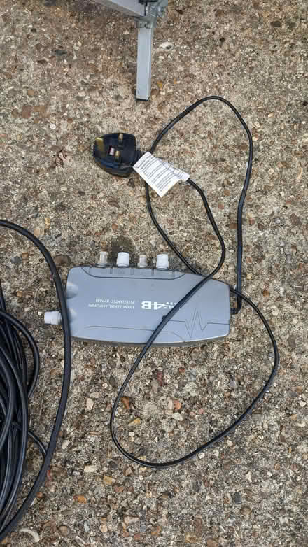 Photo of free 2 antenna, signal booster and length of coaxial cable (Chichester PO19) #2