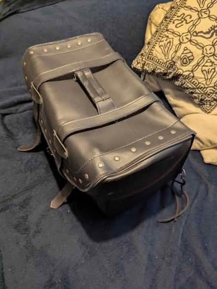 Photo of free Faux leather motorcycle bag (M20 Withington) #2