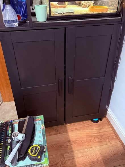 Photo of free Black brimnes ikea cupboard (Gorton M18) #1