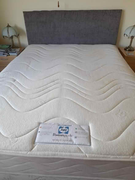 Photo of free King size draw divan with Sealy mattress and headboard. (Morecambe LA4) #2