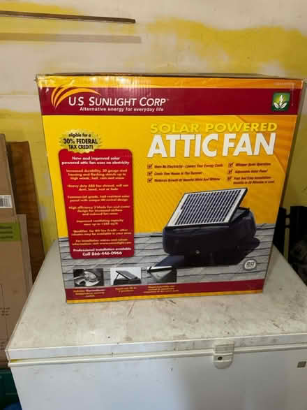 Photo of free Attic Fan Solar (East Brunswick) #1