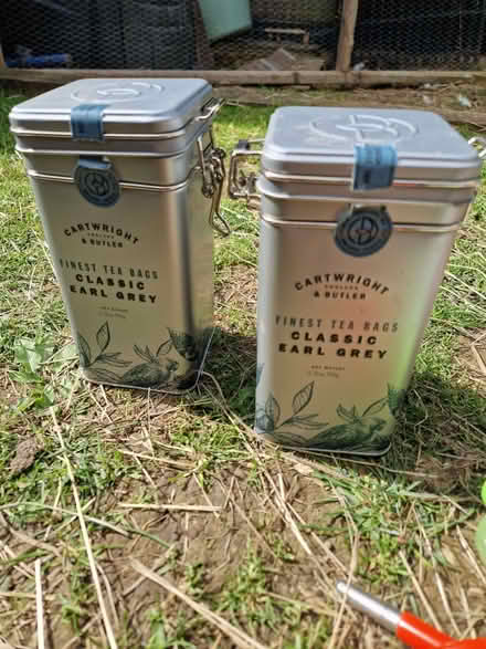 Photo of free tea caddies/tins (Fromefield BA11) #1