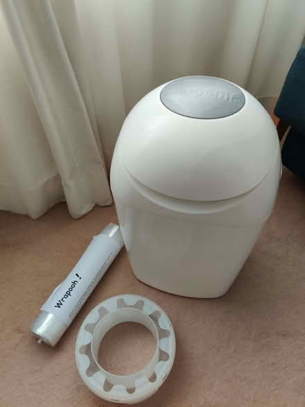 Photo of free Tommee Tippee Sangenic nappy bin inc cassette and refill (Temple Fortune NW11) #2