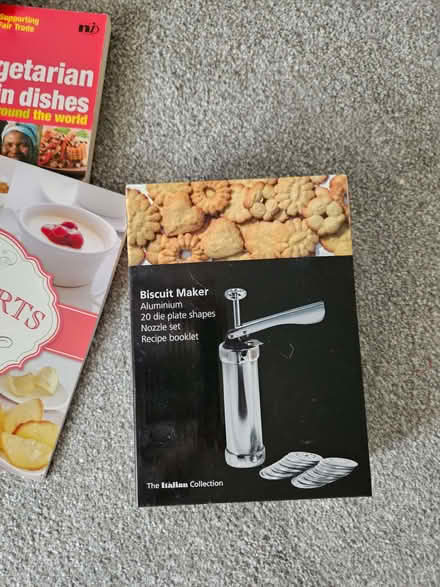 Photo of free Selection of cooking and Baking Books Biscuit Maker (Handforth SK9) #2