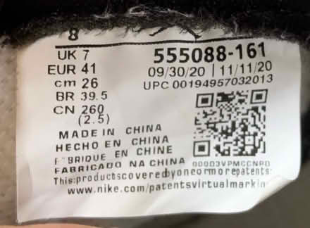 Photo of free Nike boots size 7 (Castle MK40) #2